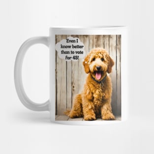 Ridin' with Biden Goldendoodle Mug